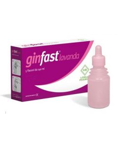 Ginfast Lavanda Vaginale 5 Flaconi Da 140 ml