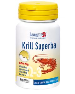 LongLife Krill Superba Integratore Alimentare 30 Capsule