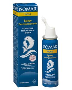 Isomar Naso Spray Decongestionante Acqua di Mare Ipertonica 50 ml