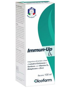 Immun-Up D3 Junior Sciroppo Integratore Vitamina D3 100 ml