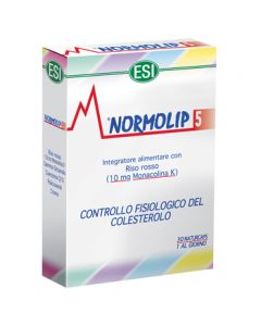 Esi Normolip 5 Integratore Controllo Colesterolo 30 Capsule