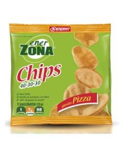 Enerzona Chips 40-30-30 Snack di Soia Gusto Pizza 1 Mini-pack