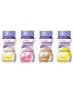 Nutricia Fortimel Compact Protein Integratore Alimentare Gusto Fragola 4X125Ml