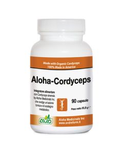 Aloha-Cordyceps Integratore Alimentare 90 Capsule