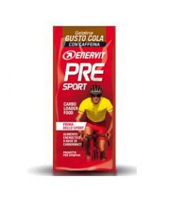 Enervit Pre Sport Cola con Caffeina Integratore di Carboidrati 45g
