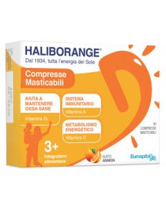 Haliborange Integratore Vitamina D 30 Compresse Masticabili