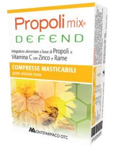 Propoli Mix Defend Integratore Alimentare 30 Compresse Masticabili