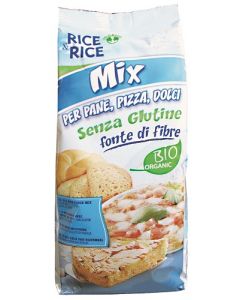 Rice&Rice Mix Per Pane Pizza Dolci Biologico 500g