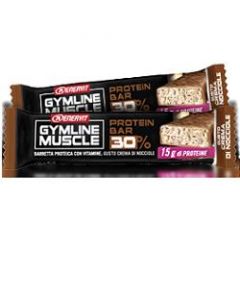 Enervit Gymline Muscle Protein Bar 30% Barretta Proteica Nocciola 48 g