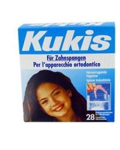 Kukis Cleanser Pulizia Apparecchio Ortodontico 28 Compresse Effervescenti