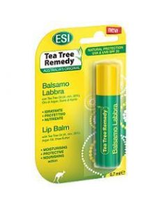 ESI Tea Tree Remedy Protezione SPF 20 Balsamo Labbra Limone 5,7 ml