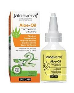 Zuccari AloeVera2 Aloe Oil Olio Dermocosmetico Viso e Corpo 50 ml