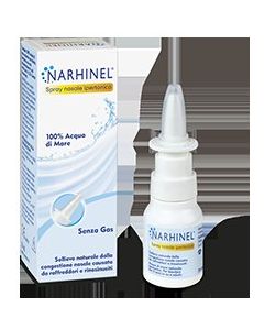 Narhinel Spray Nasale Soluzione Ipertonica di Acqua Di Mare 20 ml