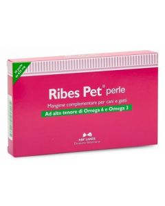 Nbf Lanes Ribes Pet Perle Integratore Dermatite Cani e Gatti 30 Perle