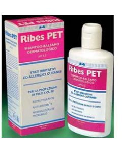 Nbf Lanes Ribes Pet Shampoo Balsamo Dermatologico Cani e Gatti 200 ml