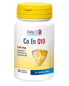 LongLife Co En Q10 100mg Integratore Antiossidante 30 Perle