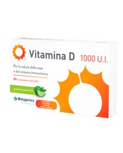 Metagenics Vitamina D 1000 UI Integratore Vitaminico 84 Compresse