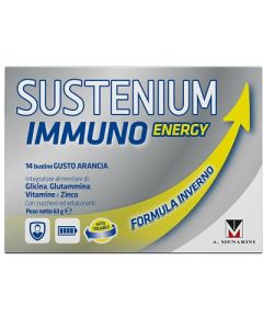 Sustenium Immuno Energy Integratore Sistema Immunitario 14 Bustine