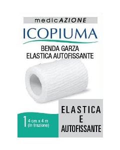 Icopiuma Benda Garza Elastica Autofissante 4cm x 4m
