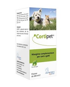 Aurora Biofarma Cortipet Antinfiammatorio Naturale Cani E Gatti 50 ml
