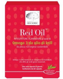 Red Oil Integratore Olio di Krill 60 Capsule