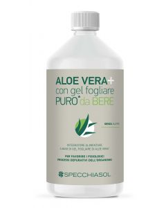 Specchiasol AloeVera+ Succo Puro Integratore Lenitivo Emolliente 1000 ml