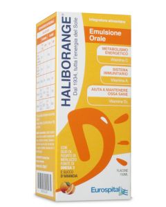Haliborange Emulsione Orale Integratore di Vitamine 150 ml