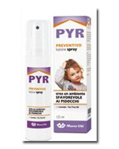 Pyr Lozione Spray Preventivo Pidocchi 125 ml