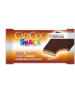 Cadicioc Snack Fondente Biscotto e Cioccolato 1 Barretta
