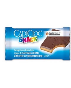 Cadicioc Snack Latte Biscotto e Cioccolato 1 Barretta