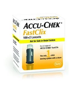 Accu-Chek Fastclix Lancette Pungidito 100+2 Pezzi