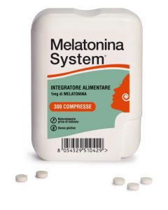 Melatonina System Integratore Alimentare 300 Compresse 1mg