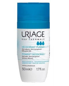 Uriage Eau Thermale Deodorante Power3 Anti-sudorazione Intensa Roll-On 50 ml