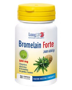 LongLife Bromelain Forte 500 mg Integratore 30 Compresse
