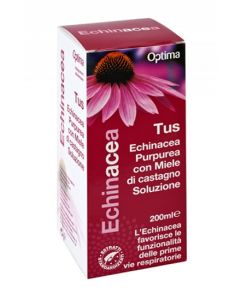 Optima Echinacea Tus Soluzione Integratore Vie Respiratorie 200 ml