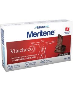 Meritene Vitachoco Fondente Integratore Multivitaminico 15 Cioccolatini