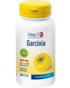 LongLife Garcinia Integratore Dimagrante 500 mg 100 Capsule