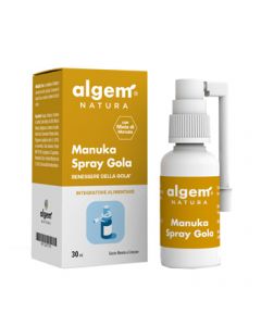 Algem Manuka Spray Integratore Benessere Naso e Gola 30 ml
