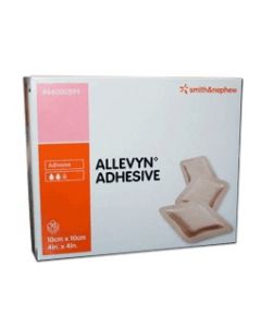 Allevyn Adhesive Medicazione Idrocellulare Adesiva 10x10cm 10 Pezzi
