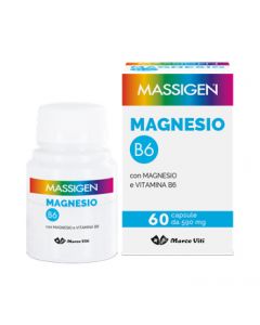 Massigen Magnesio B6 Integratore 60 Capsule
