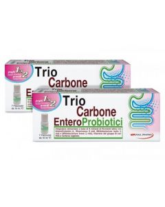 Triocarbone Enteroprobiotico Integratore Di Fermenti Lattici 7 Flaconcini 10 ml
