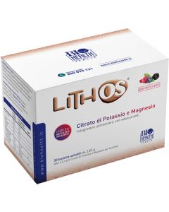 Lithos Citrato di Potassio e Magnesio Integratore 30 Bustine da 3,85 g