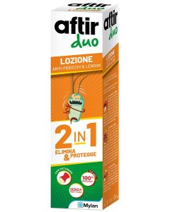 Aftir Duo Lozione Antipidocchi A Doppia Azione 100 ml
