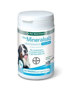 Bayer Neo Mineralsalz Integratore Reintegrante Di Minerali Per Cani Polvere 220 g