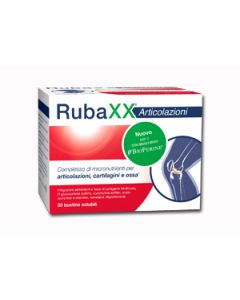 RubaXX Articolazioni Integratore per Articolazioni Cartilagini Ossa 30 Bustine