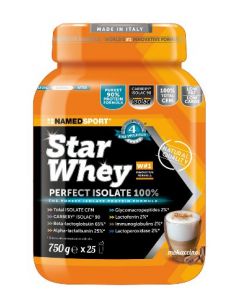 Named Sport Star Whey Isolate Mokaccino Cream Integratore di Proteine Isolate del Siero del Latte 750 g