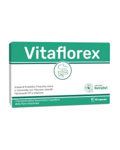 VitaFlorex Integratore di Fermenti Lattici 10 Capsule