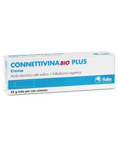 ConnettivinaBio Plus Crema Dermatologica Trattamento Piaghe e Ulcere 25 g