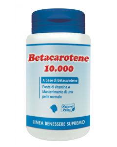 Natural Point Betacarotene 10000 Integratore 80 Perle