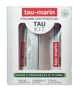 Tau-Marin Ricambio Dentifricio Gel Rinfrescante 2x20 ml